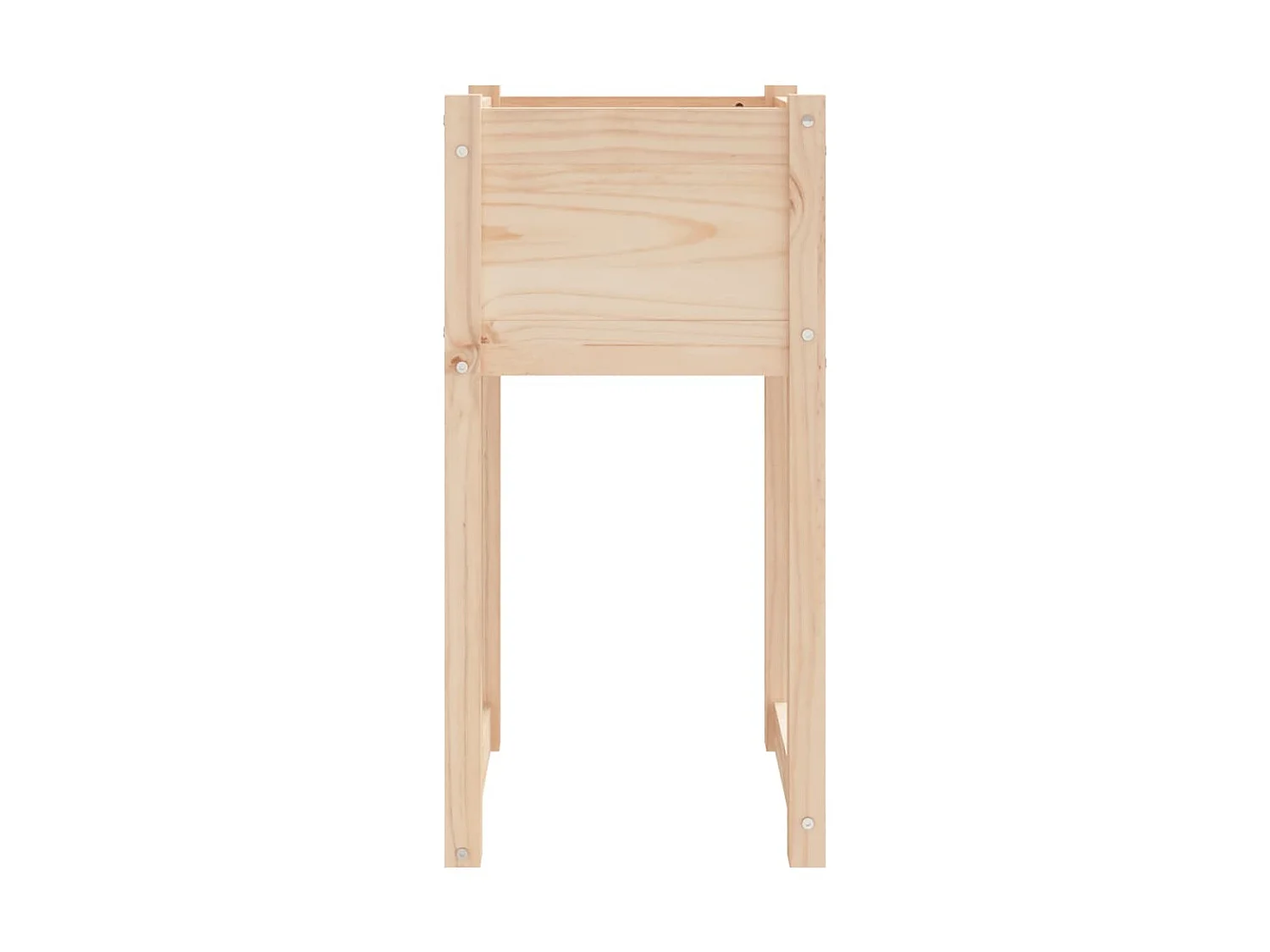 Jardinières 2 pcs 40x40x81 cm Bois massif de pin BE9926