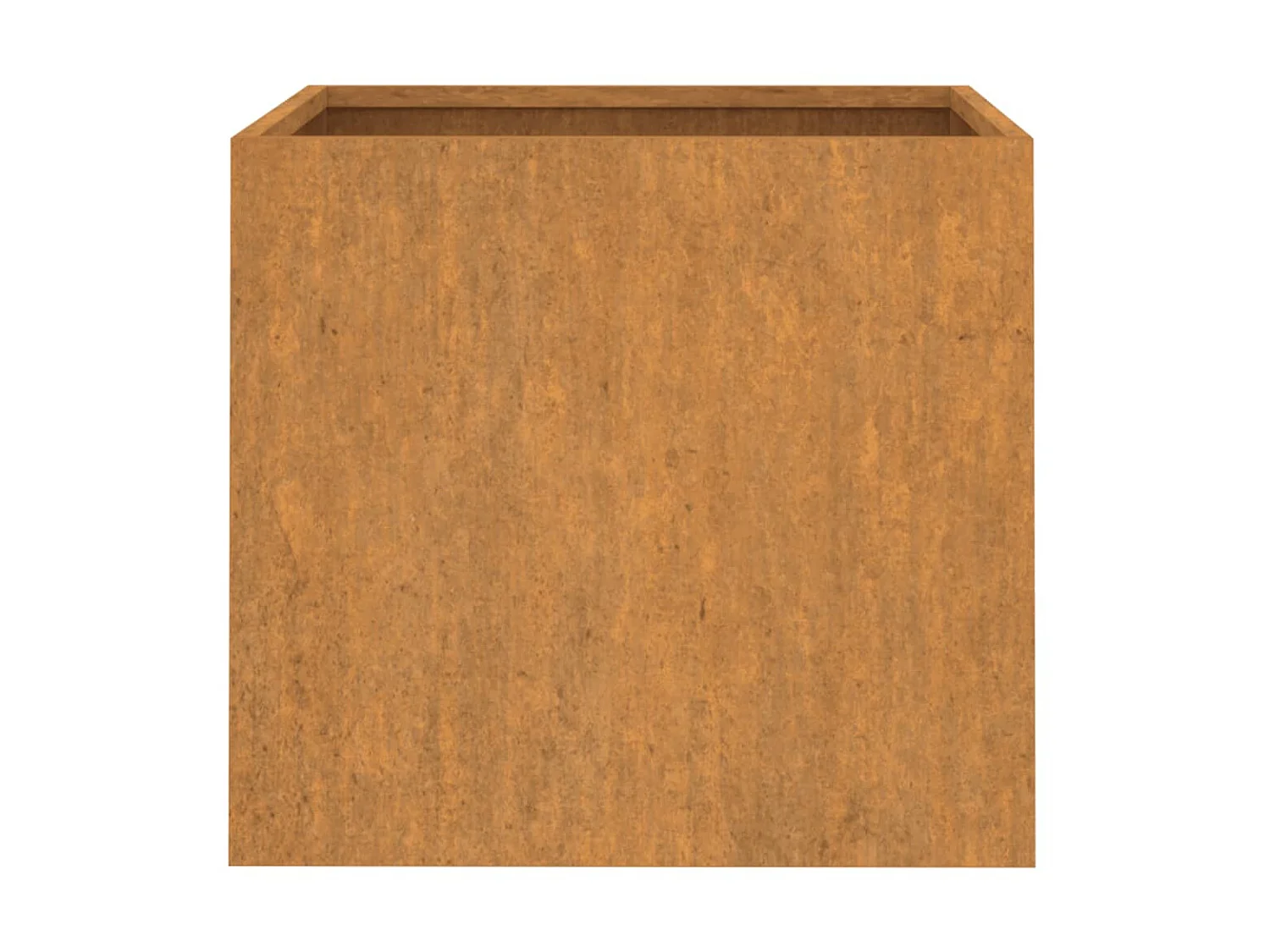 Jardinière 32x30x29 cm acier corten BE4248