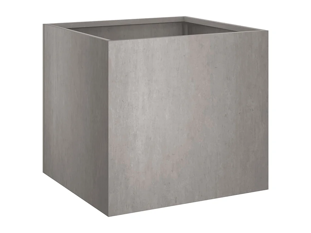 Jardinière 32x30x29 cm acier corten BE4248