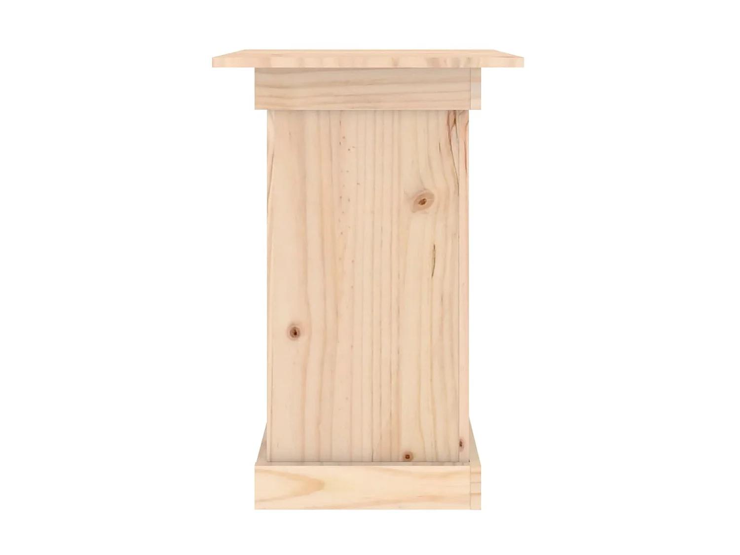 Suporte de vasos 40x40x60 cm madeira de pinho maciça PT596887