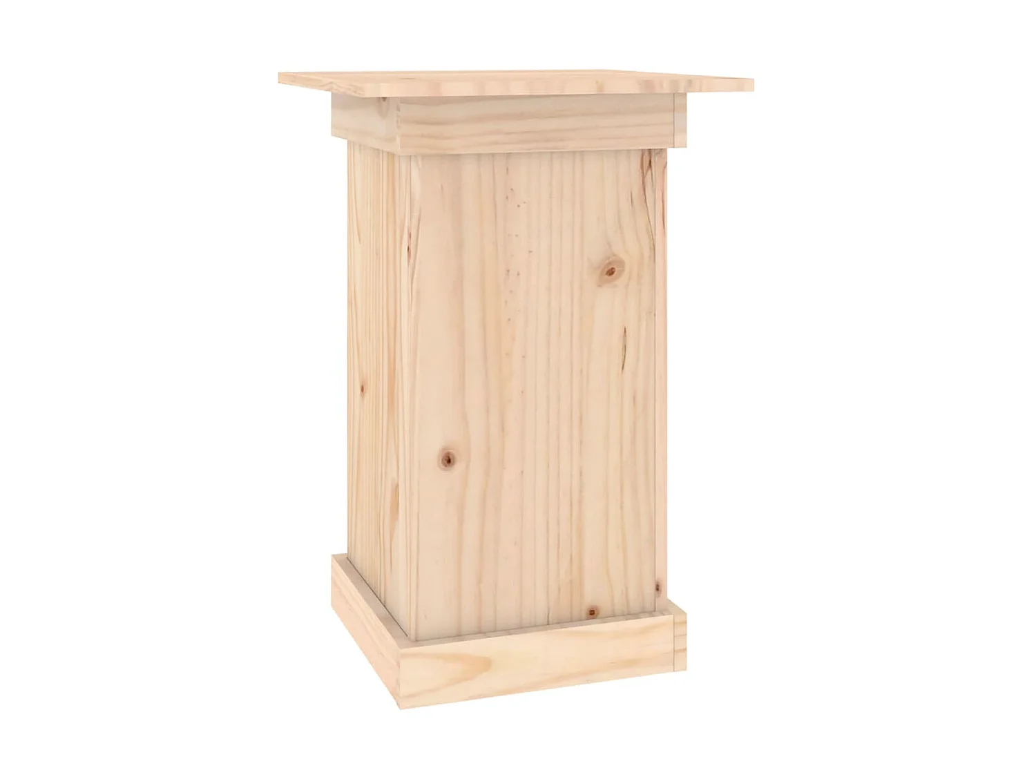 Jardinière Support à fleurs 40x40x60 cm Bois de pin solide BE2281