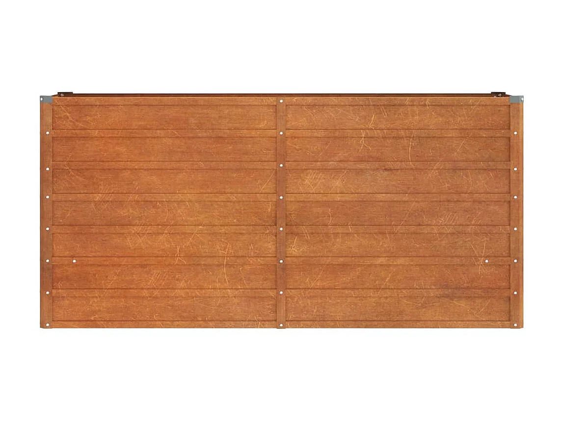 Plantenbak verhoogd 160x40x77 cm cortenstaal roestig