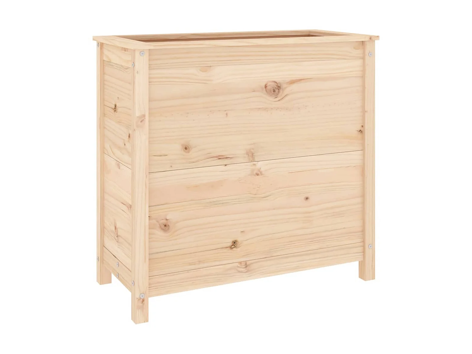 Plantenbak 82,5x40x78 cm massief grenenhout NL115225