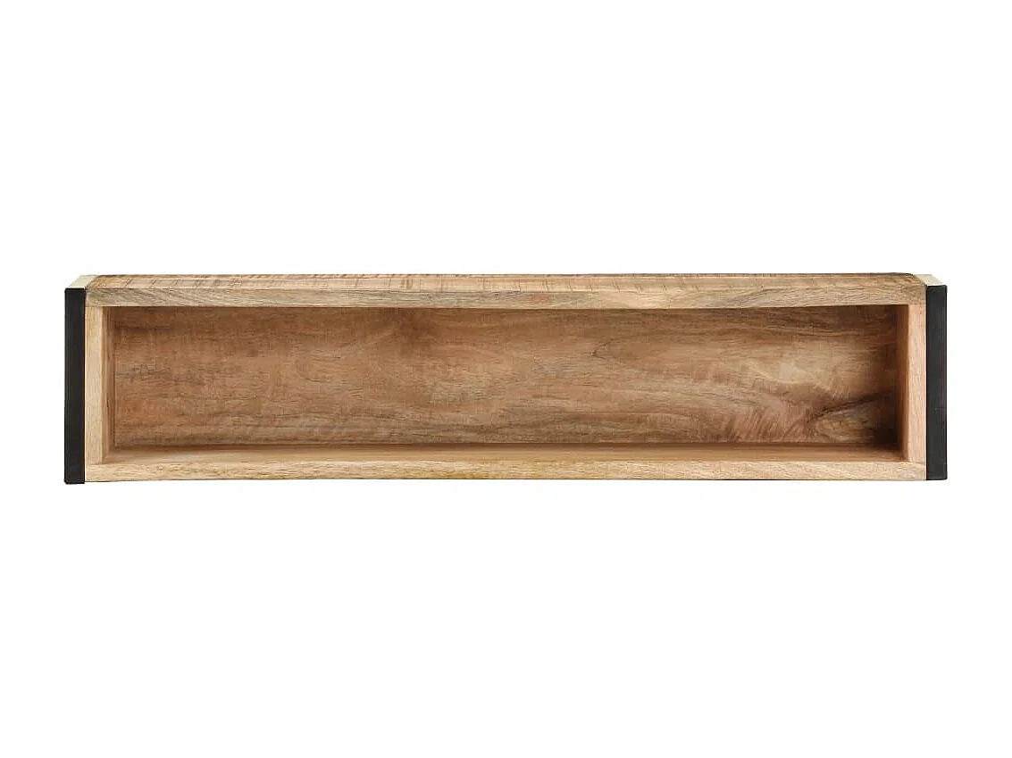 Jardinière 90x20x68 cm Bois de manguier brut BE1071