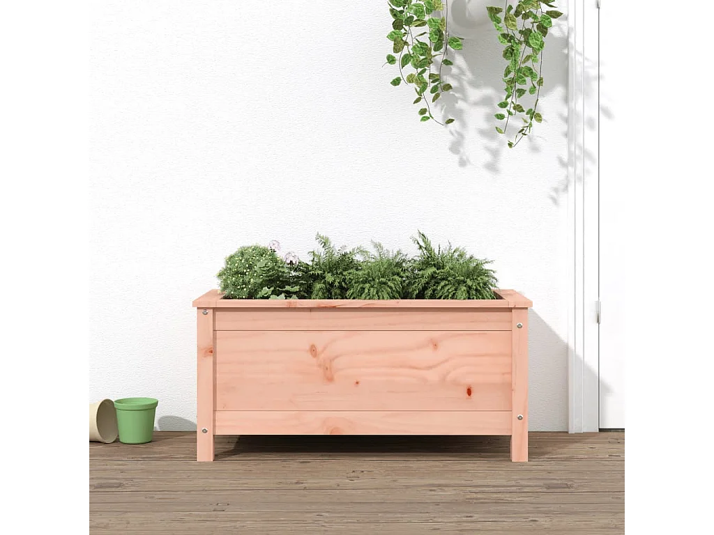 Jardinière 82,5x40x39 cm bois massif douglas BE4871