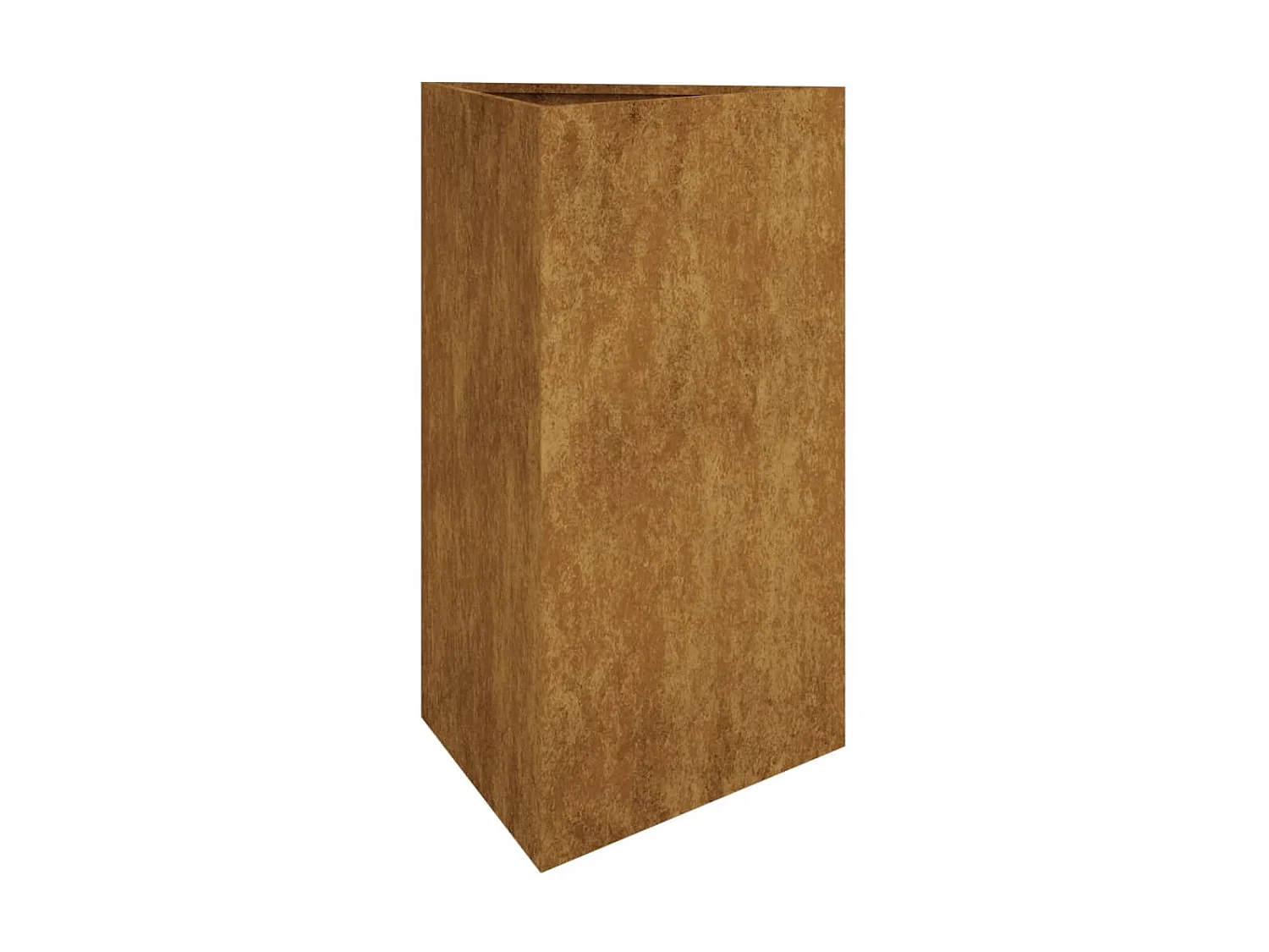 Jardinière 50x43x75 cm acier corten BE1535