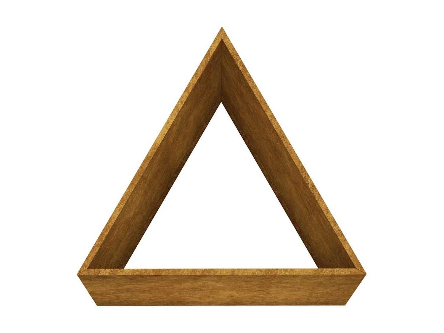 Jardinière 50x43x75 cm acier corten BE1535