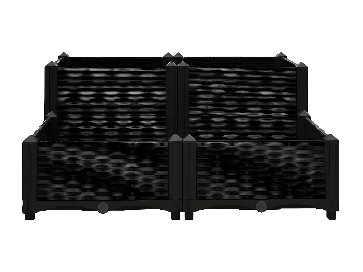 Jardinera 80x80x38 cm polipropileno ES19813