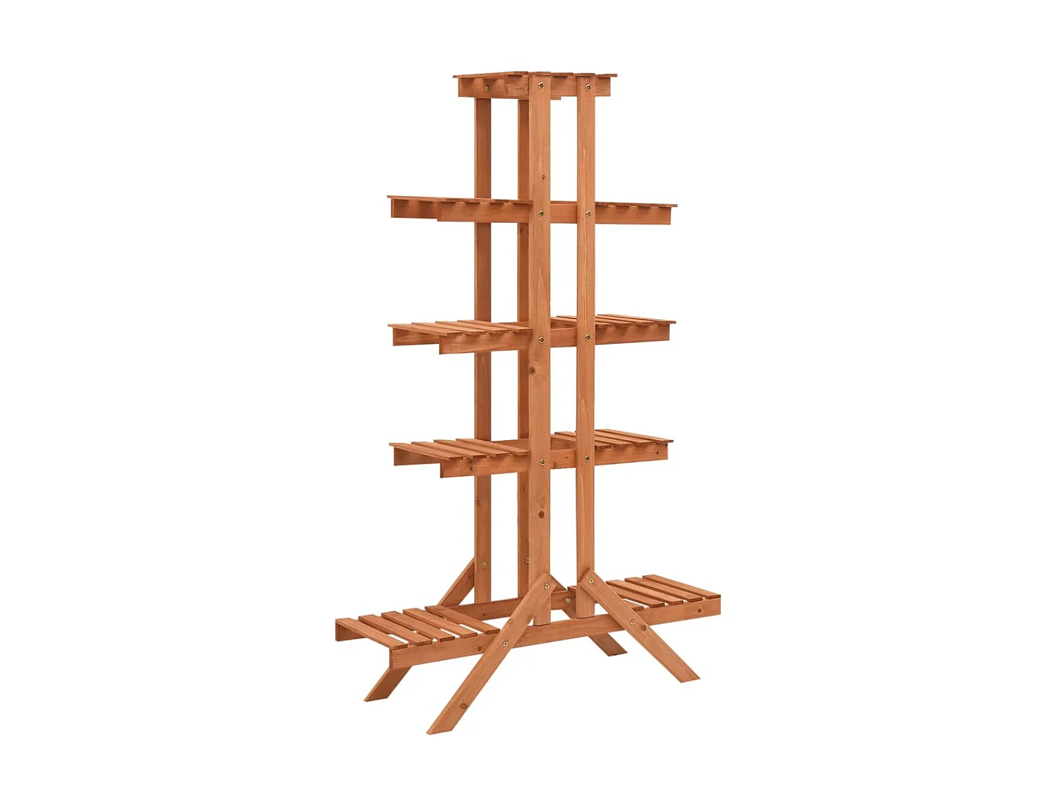 Jardinière Support pour plantes 83x25x132 cm Bois de sapin massif BE8628
