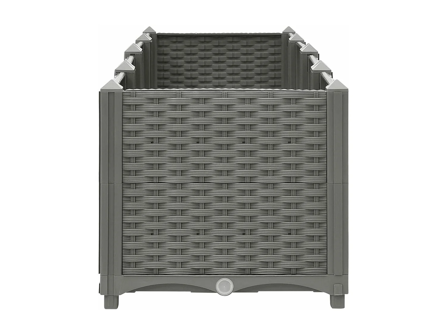 Jardinera polipropileno 160x40x38 cm ES42024