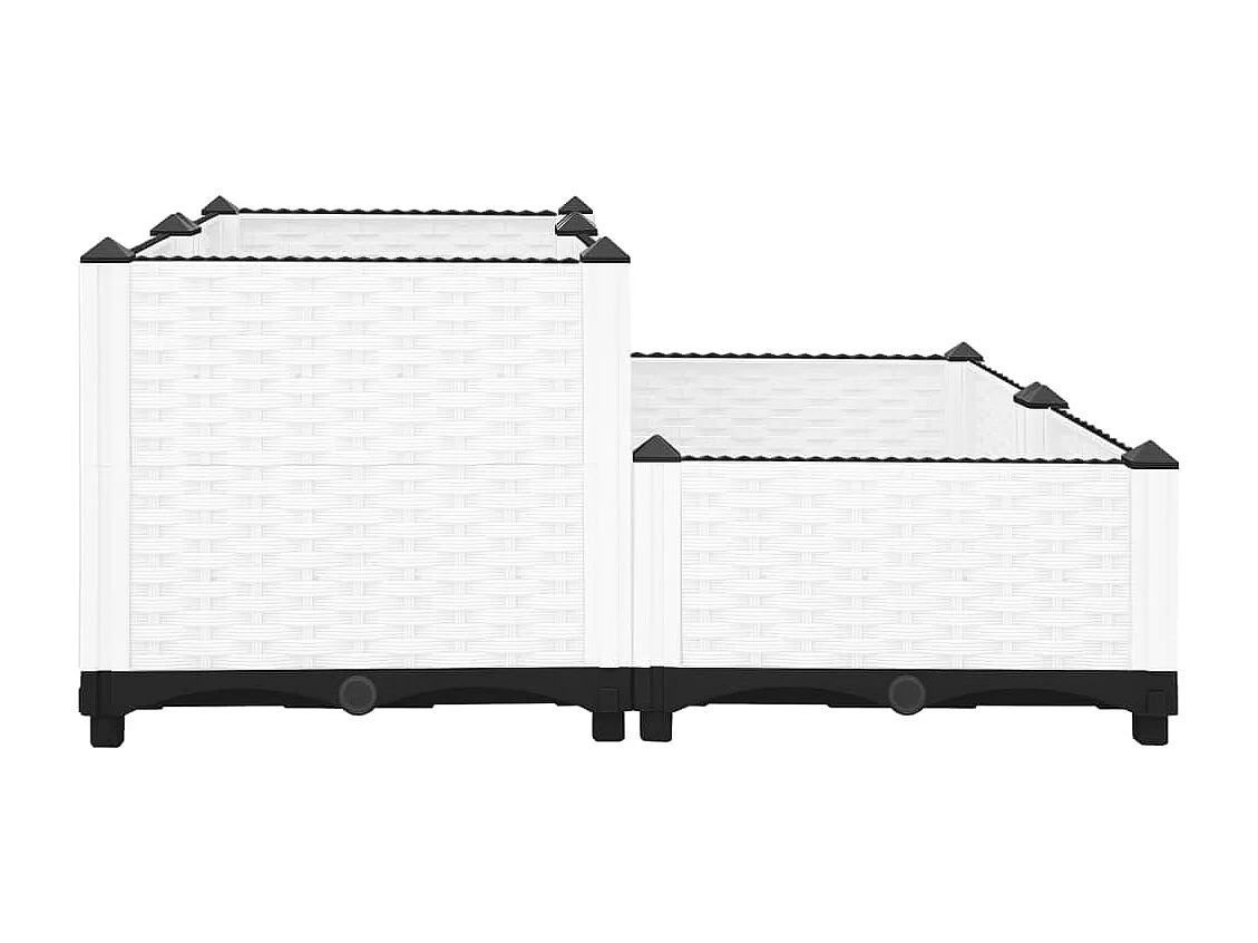 Jardinera polipropileno 80x80x38 cm ES97393