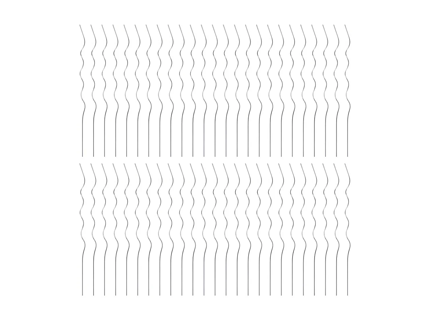 Jardinière Supports de plantes en spirale 50 pcs Acier galvanisé 110 cm BE8904