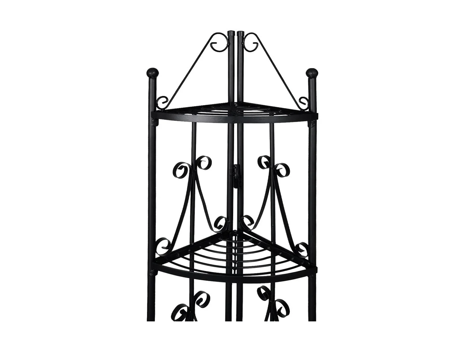 Suporte de canto para planta / Preto PT152921