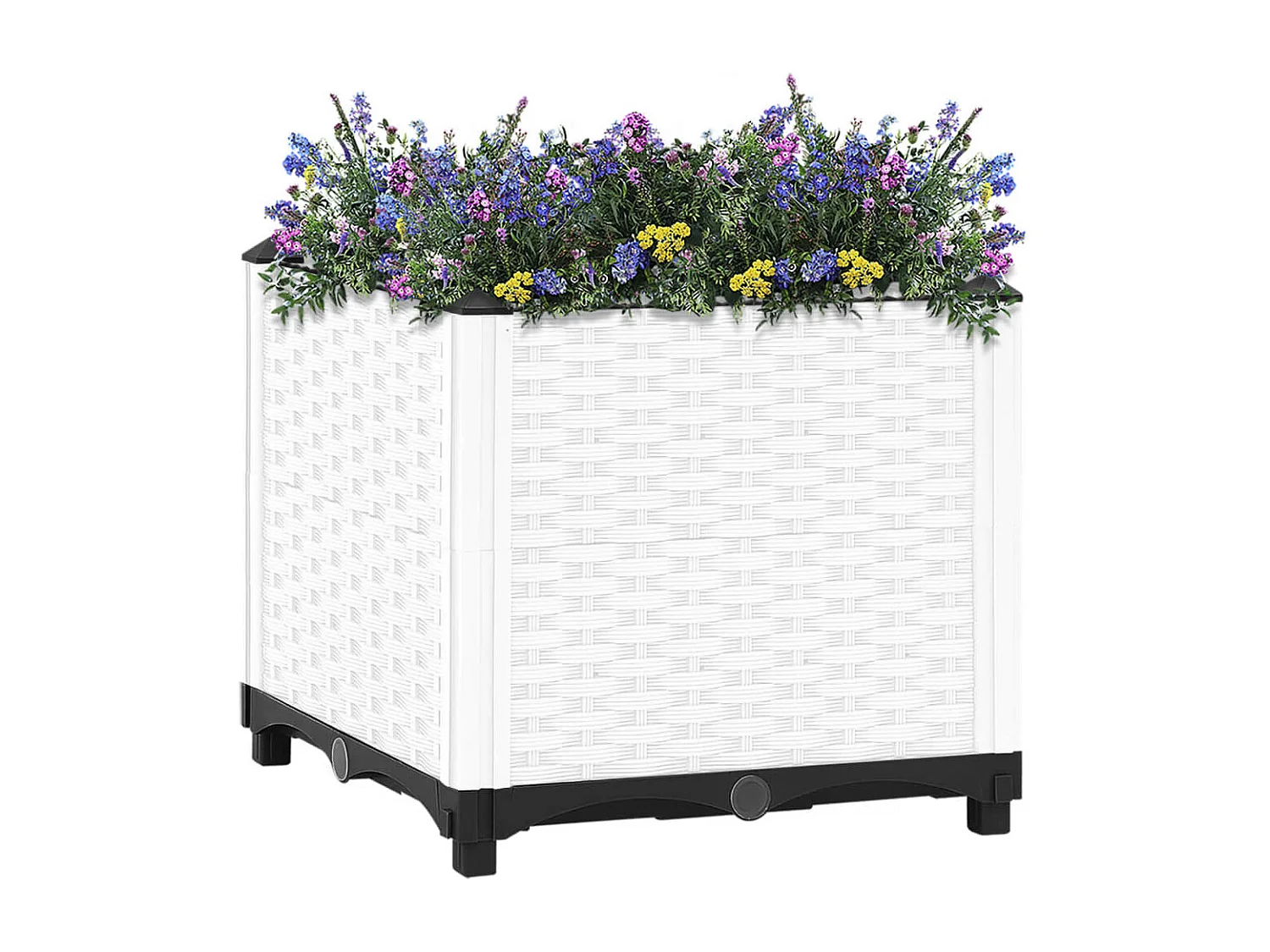 Plantenbak verhoogd 40x40x38 cm polypropeen