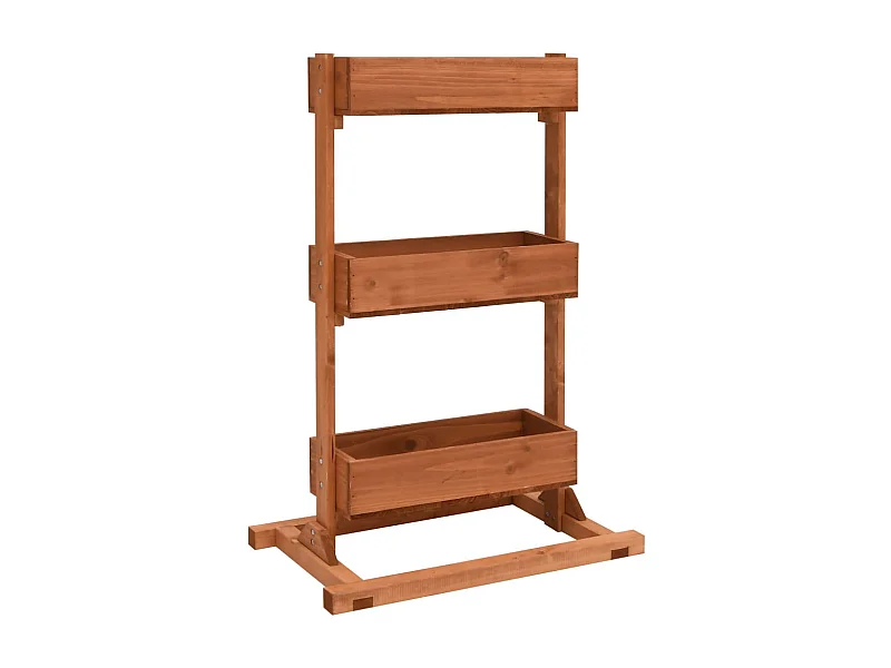 Plantenbak 52x30x78 cm vurenhout NL545681