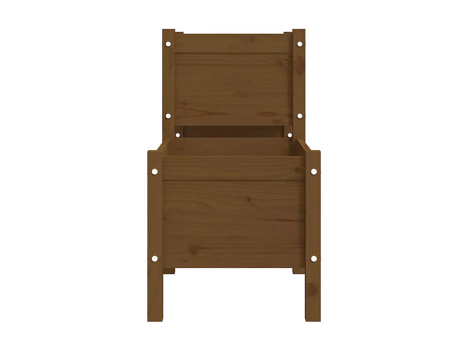Jardinière Marron miel 178,5x44x75 cm Bois massif de pin BE4887