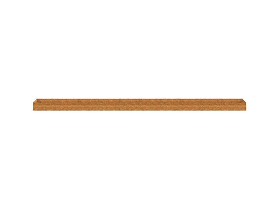Jardinera acero corten 960x100x36 cm ES85113
