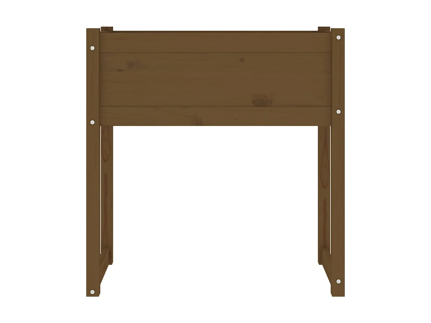 Jardinière Marron miel 78x40x81 cm Bois massif de pin BE3888