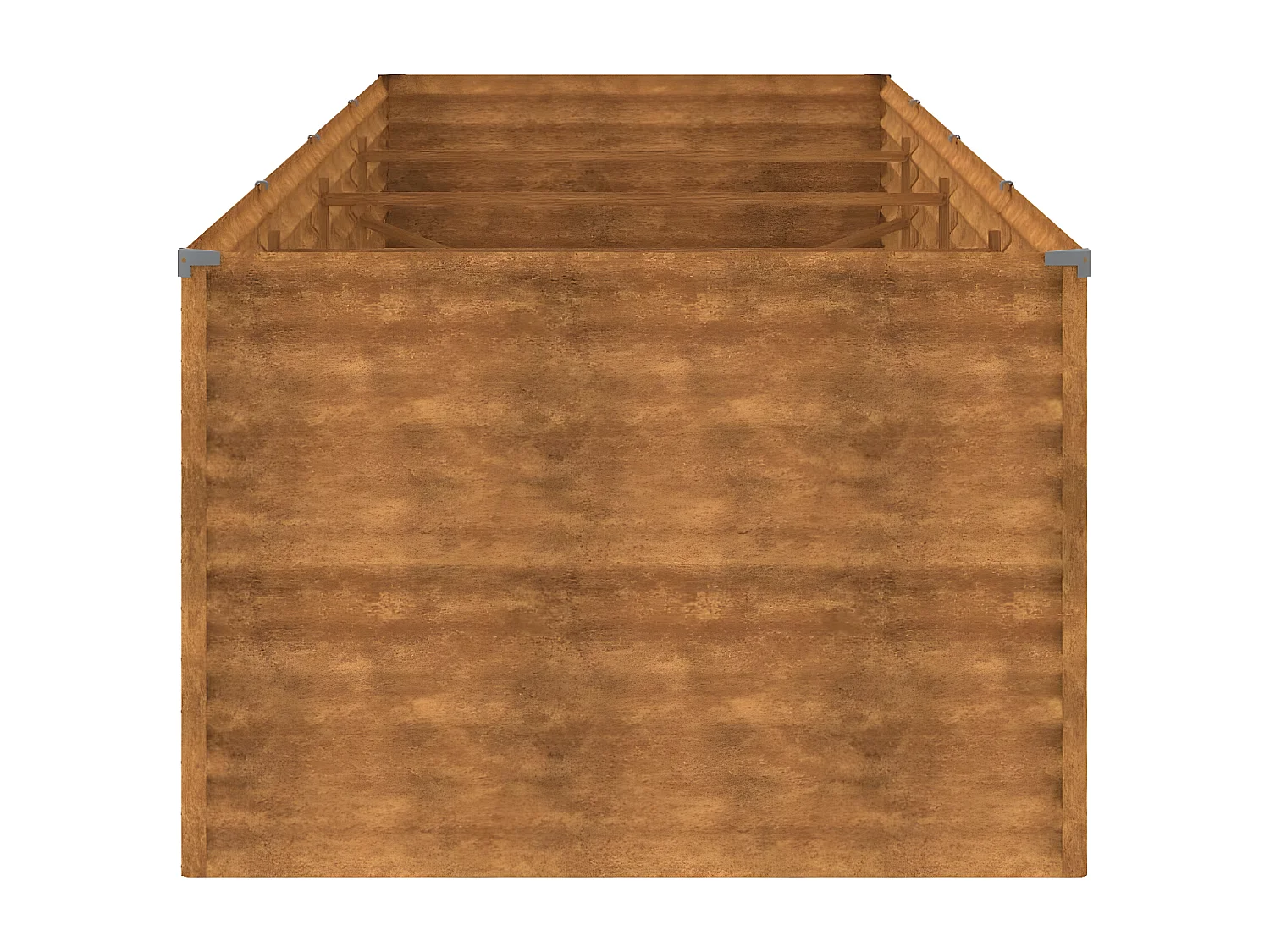 Jardinera acero corten 386x100x69 cm ES44108