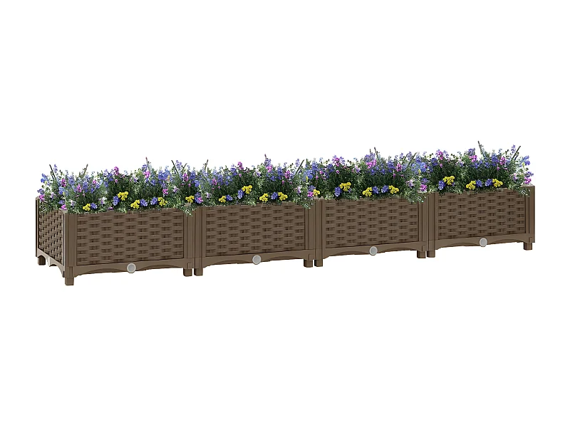 Jardinera 160x40x23 cm polipropileno ES54041