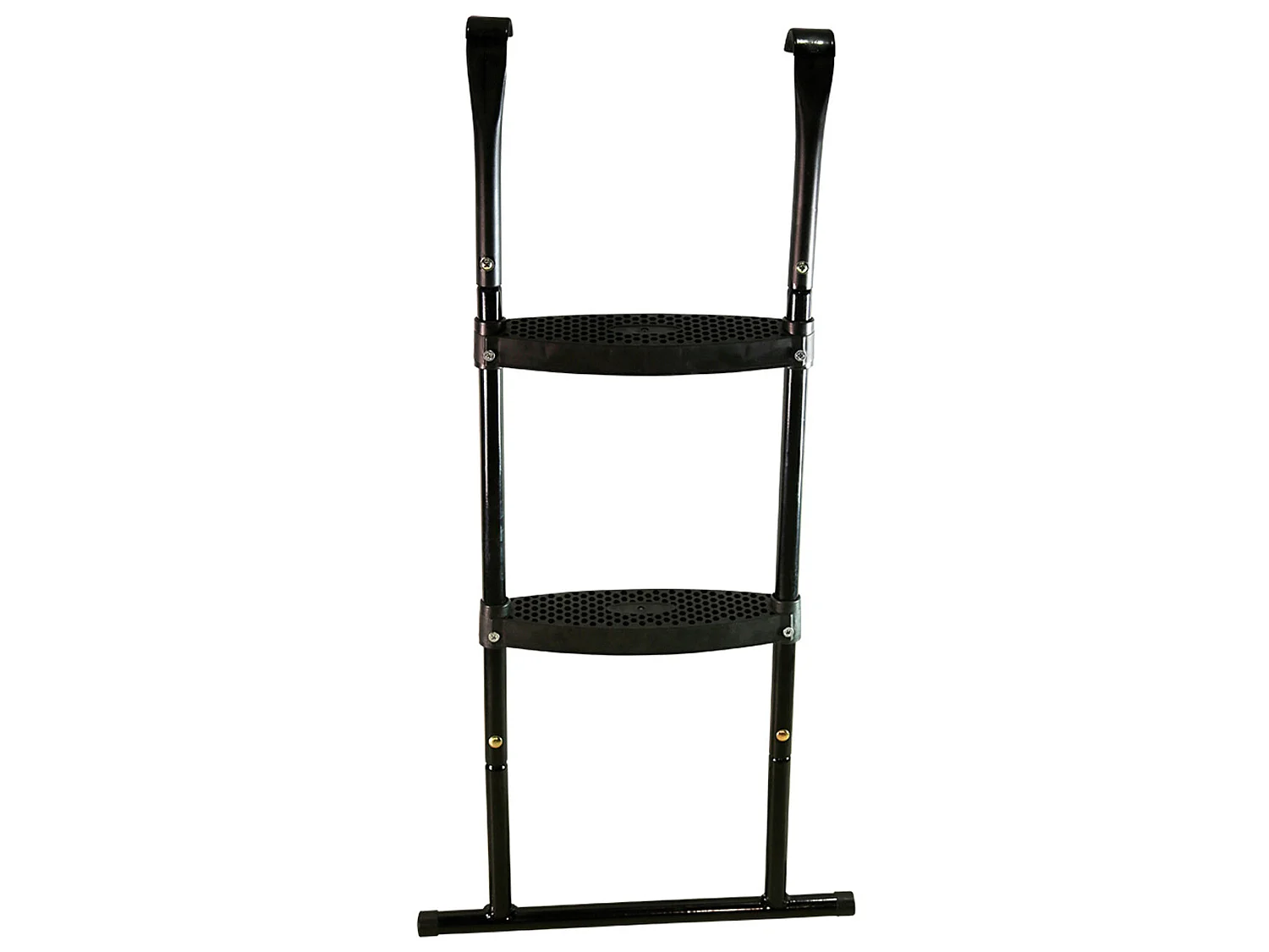 Kangui - Trampoline de jardin 305 cm + filet de sécurité + échelle JUMPI Vert/Noir 300