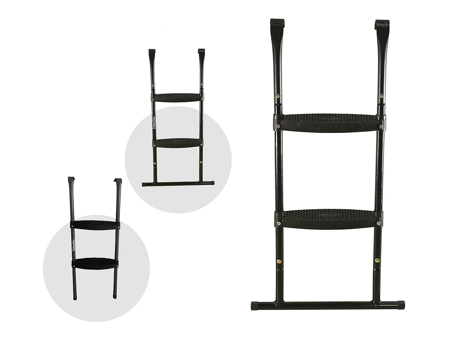 Kangui - Echelle multi-taille universelle pour trampolines ronds