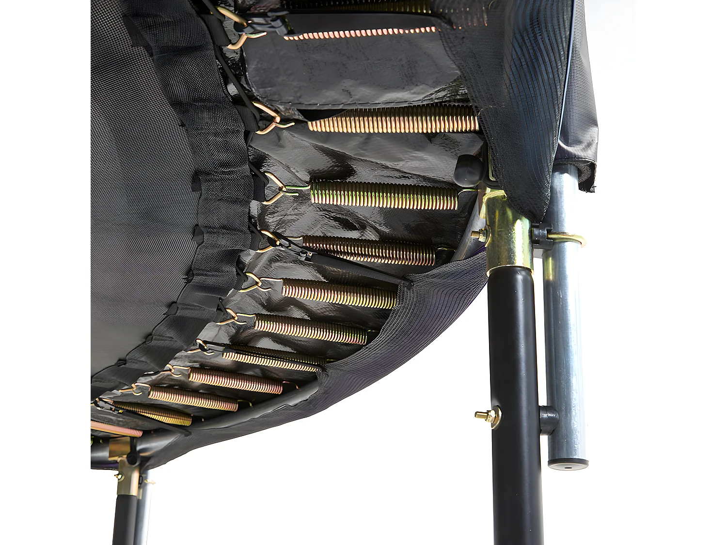 Kangui - Trampoline de jardin rond 305 cm + filet de sécurité | PUNCHI Bleu 300