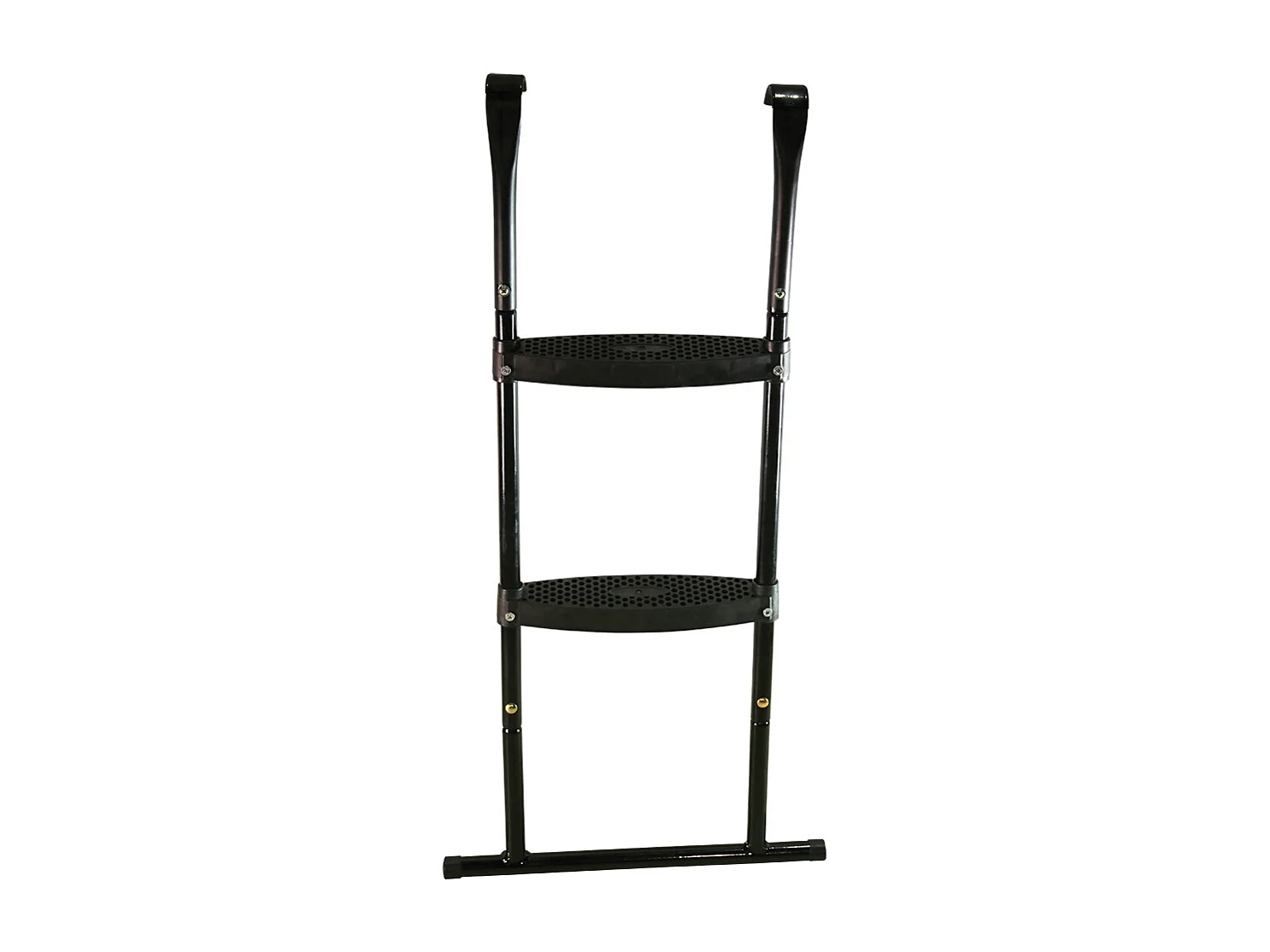 Kangui - Trampoline de jardin 244 cm + filet de sécurité + échelle JUMPI Vert/Noir 250