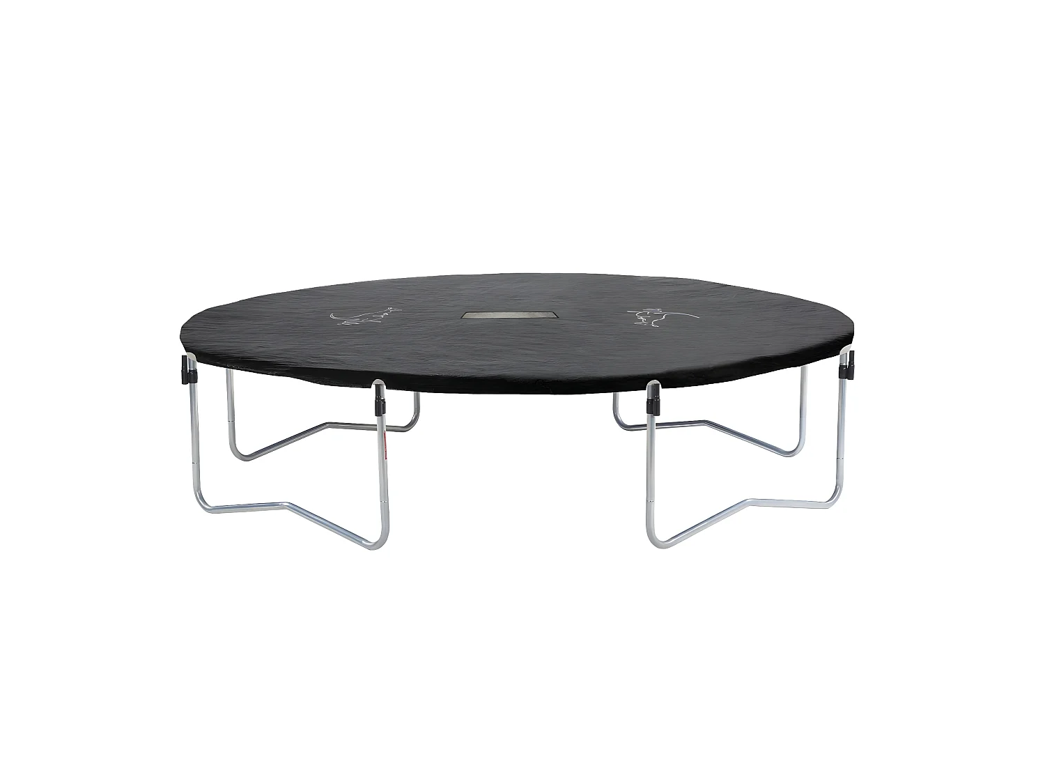 Kangui - Bâche de protection pour trampoline 300 en PVC noir