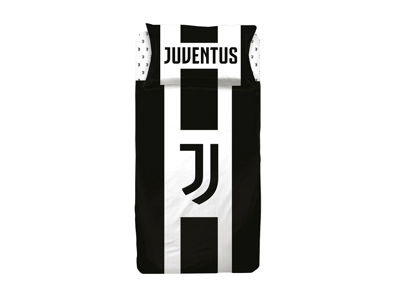 Parure de lit Juventus 100% coton Housse de couette 140x200 cm