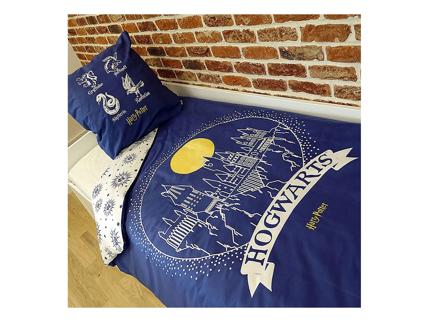 Harry Potter Hogwarts beddengoedset 100% katoen 140x200 cm