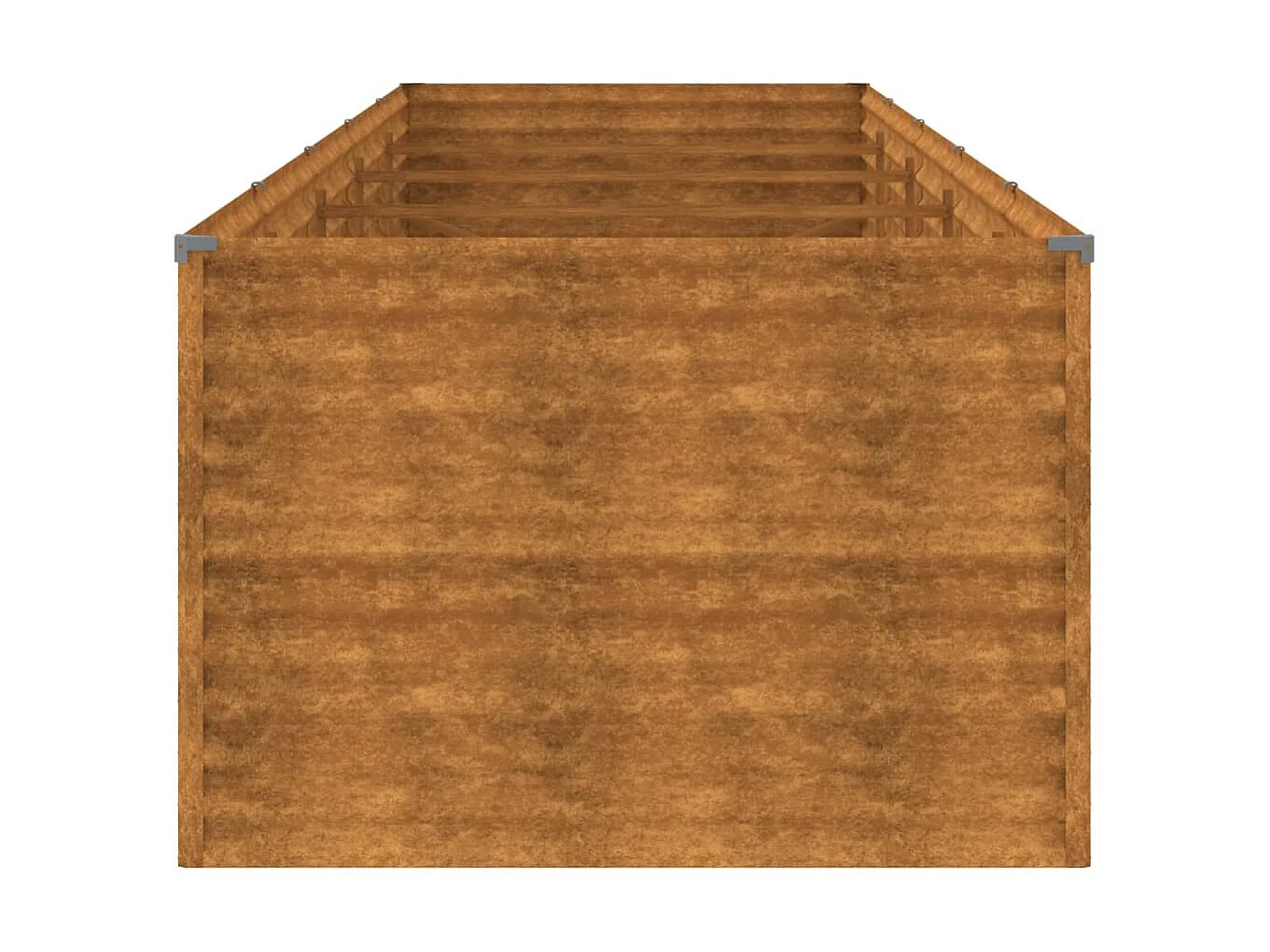 Jardinière Lit surélevé de jardin 479x100x69 cm acier corten WVGQ1917