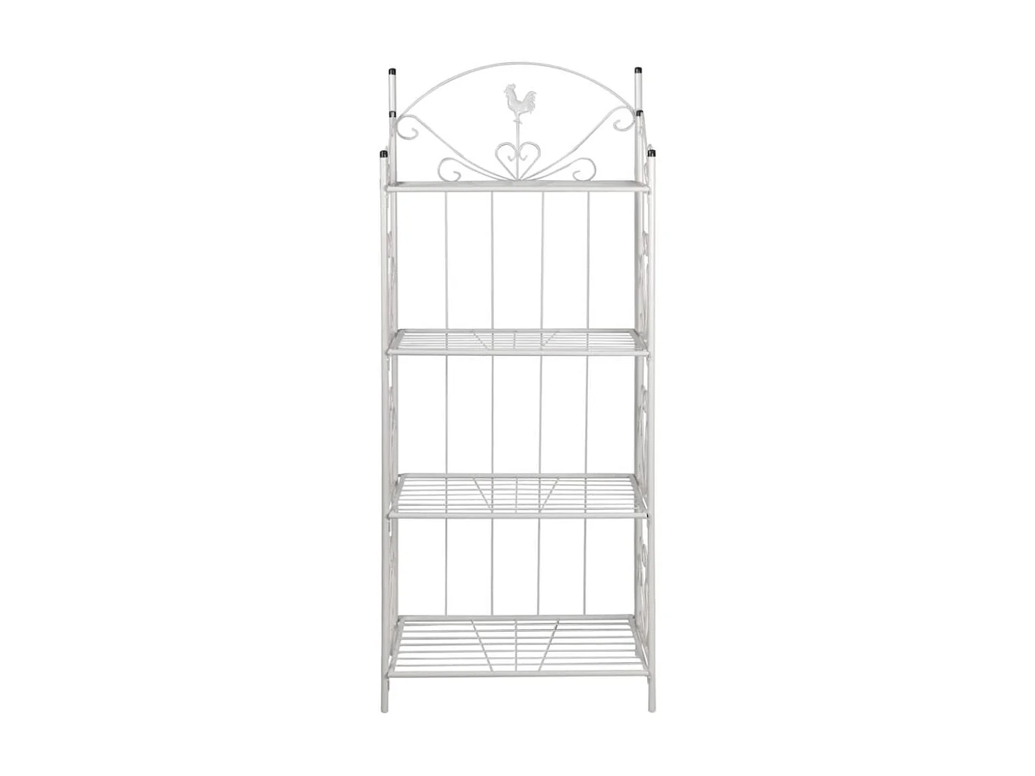 Jardinière Support pour plantes Carré Blanc BE9387