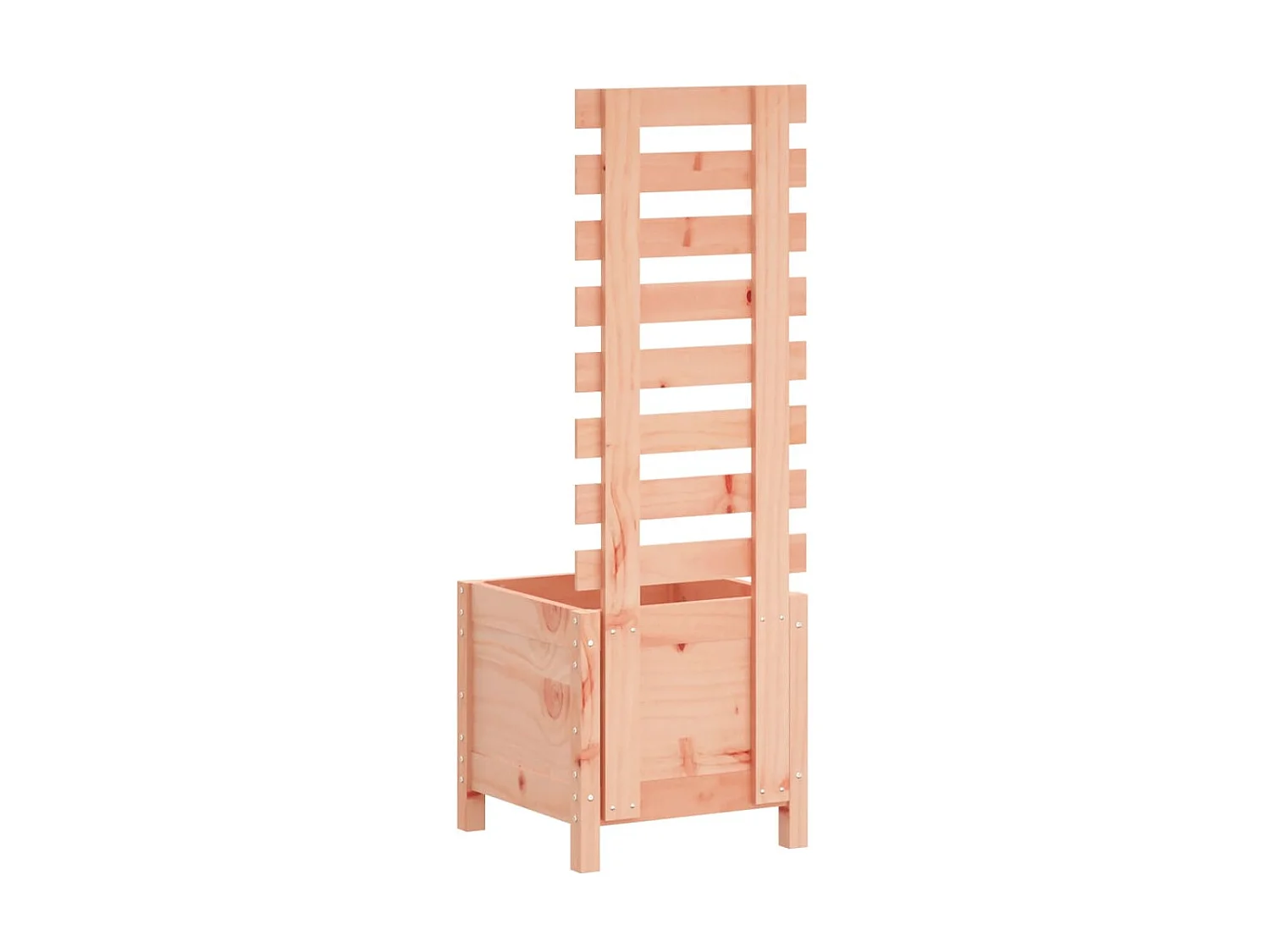 Jardinière avec support 39x39,5x114 cm bois massif douglas BE9820