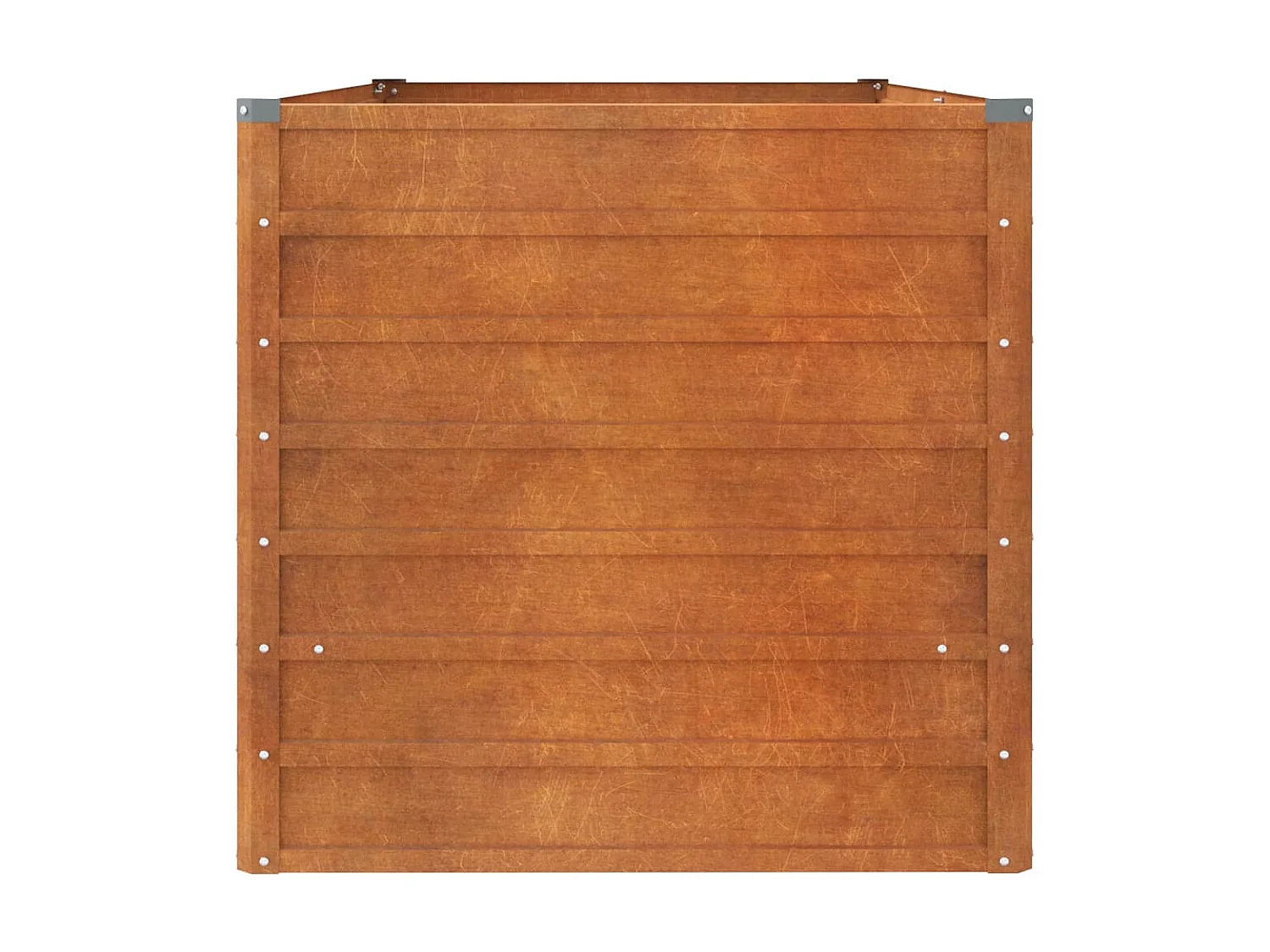 Plantenbak verhoogd 160x80x77 cm cortenstaal roestig