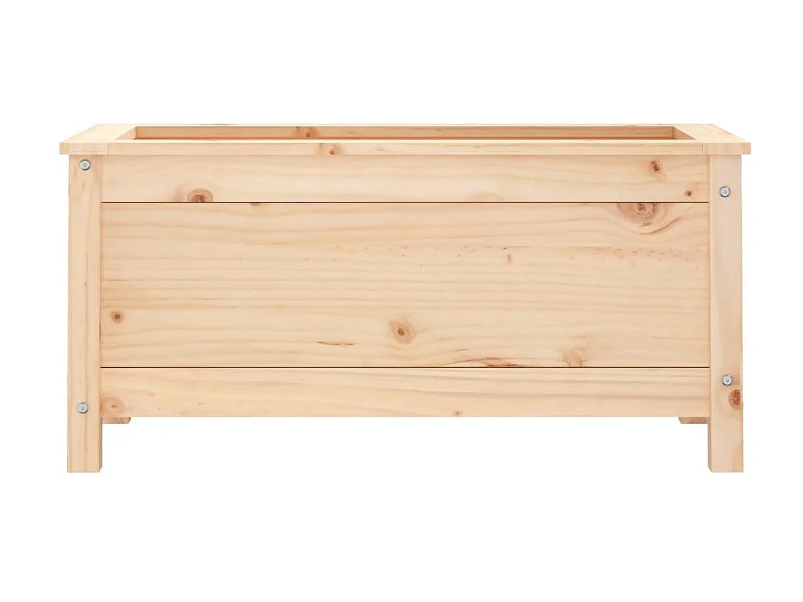 Jardinière 82,5x40x39 cm bois de pin massif WVGQ5954