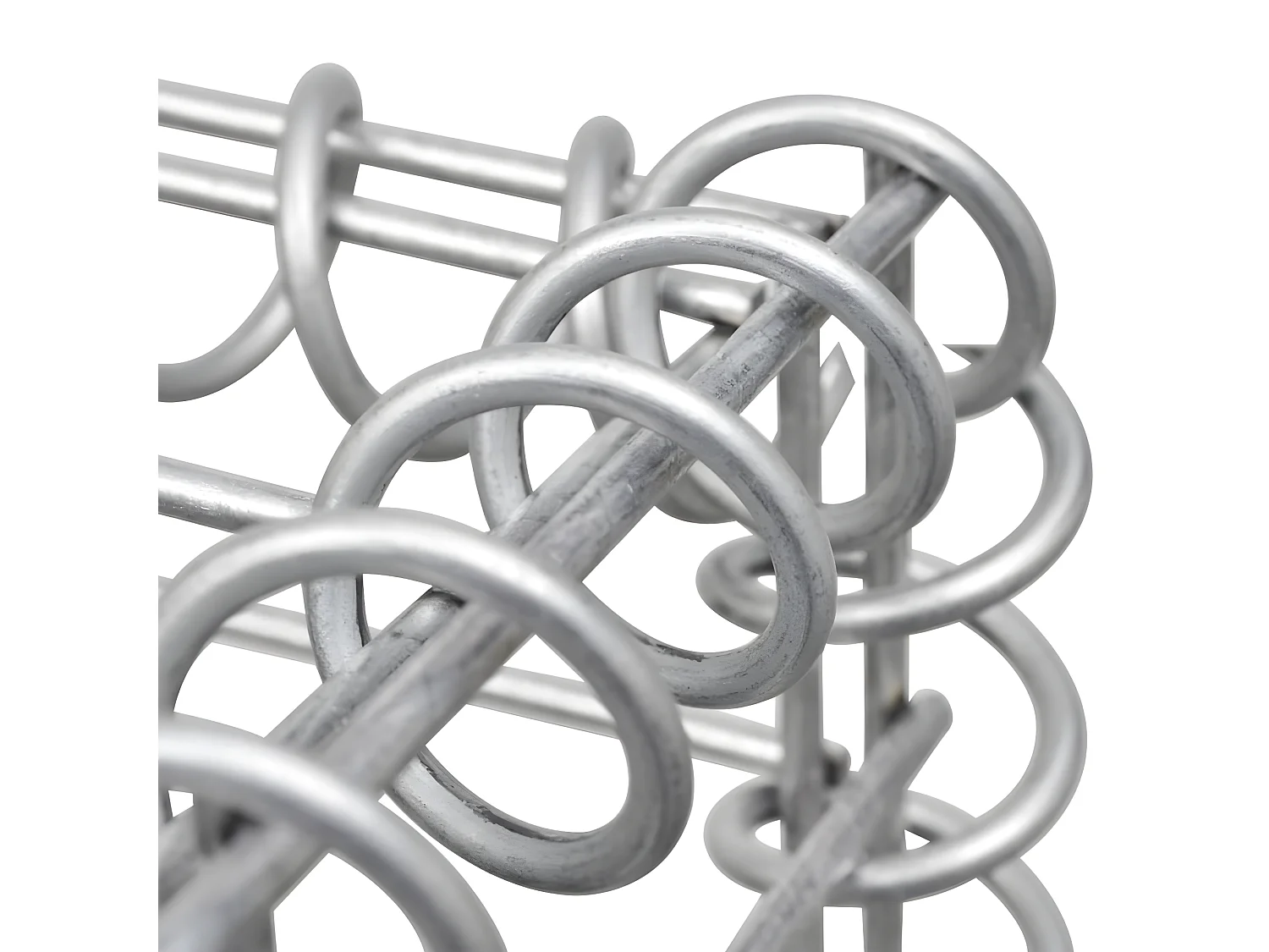 Mur en gabion avec couvercle Acier galvanisé 300 x 50 x 200 cm WVGQ1250