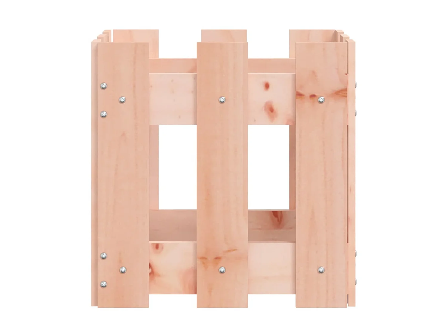 Plantenbak met hekontwerp 30x30x30 cm massief dougashout NL732093