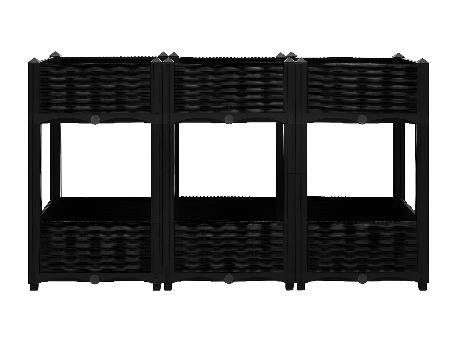 Jardinera 120x40x71 cm polipropileno ES40678