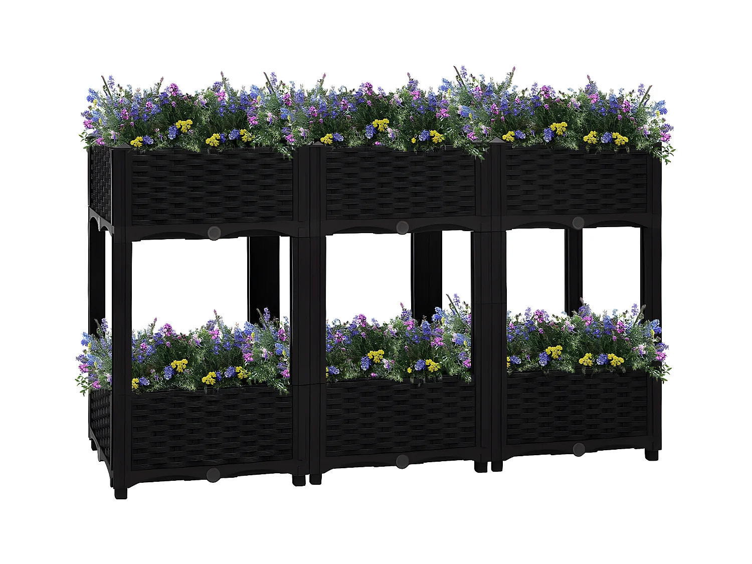 Jardinera 120x40x71 cm polipropileno ES40678