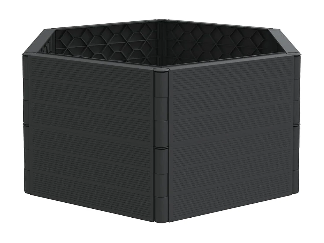 Jardinière anthracite PP BE8228