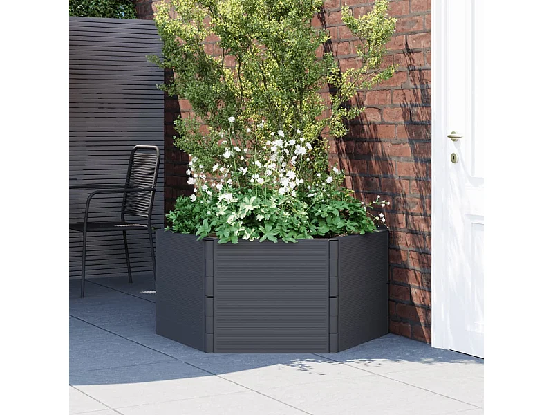 Jardinière anthracite PP BE8228