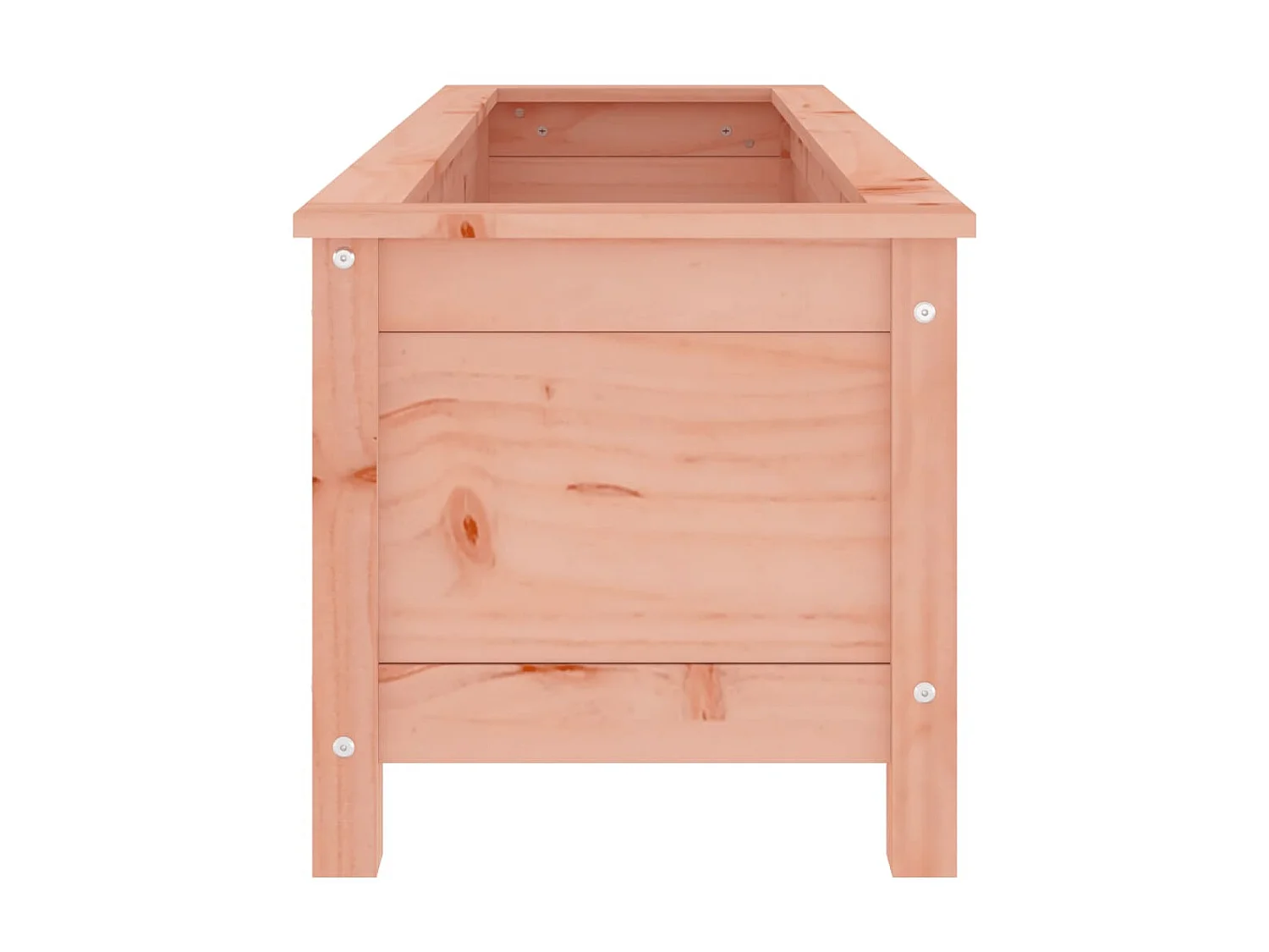 Jardinera elevado de jardín madera abeto Douglas 119,5x40x39 cm ES38388