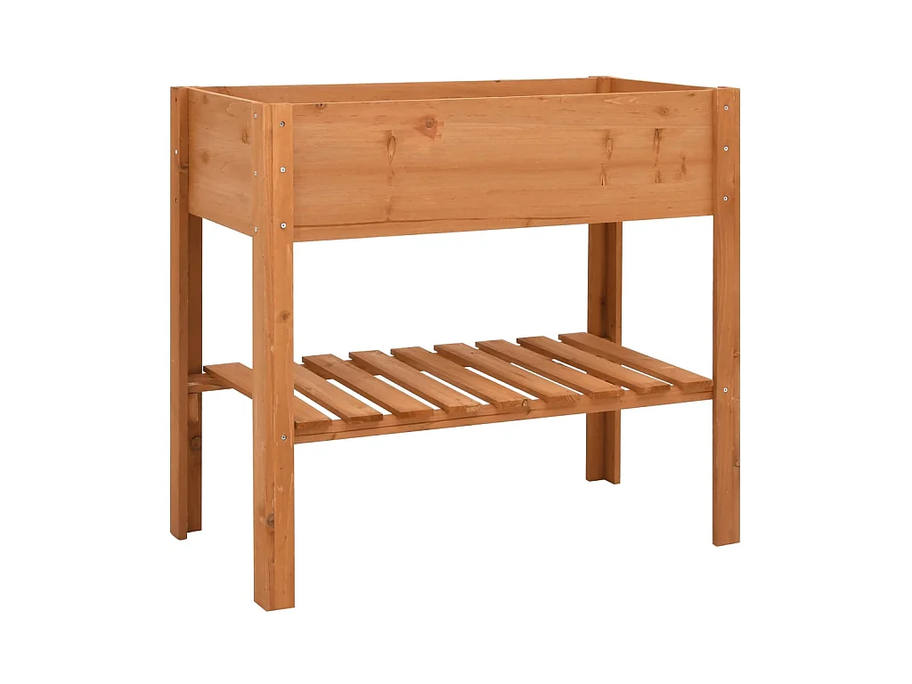 Jardinière 88x43x80 cm Bois de sapin BE4356