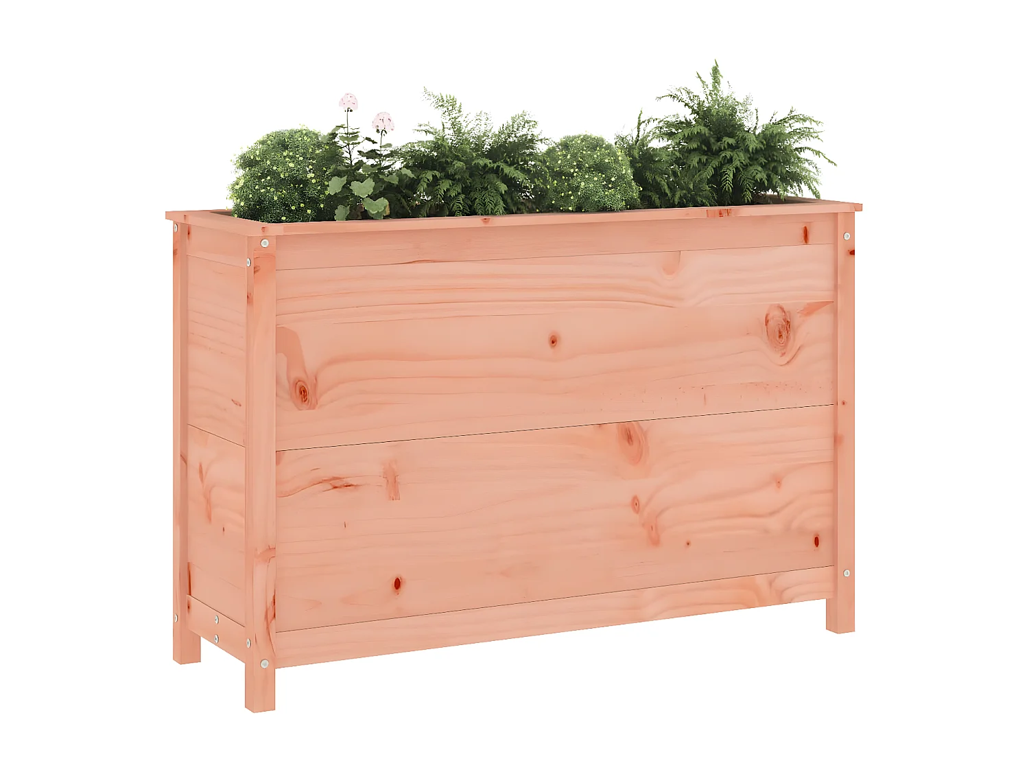 Jardinera elevado de jardín madera abeto Douglas 119,5x40x78 cm ES78506