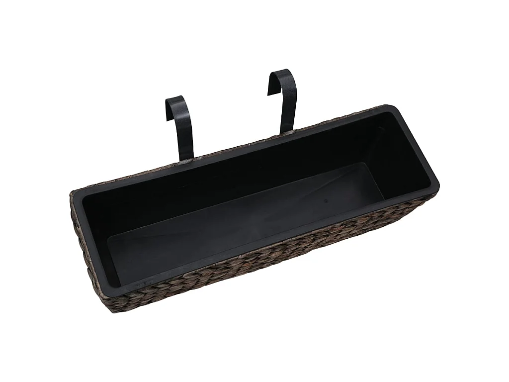 Jardinières 2 pcs Jacinthe d'eau Marron  BE5329