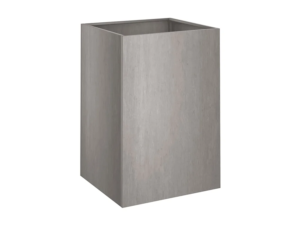 Jardinière 52x48x75 cm acier corten BE2836