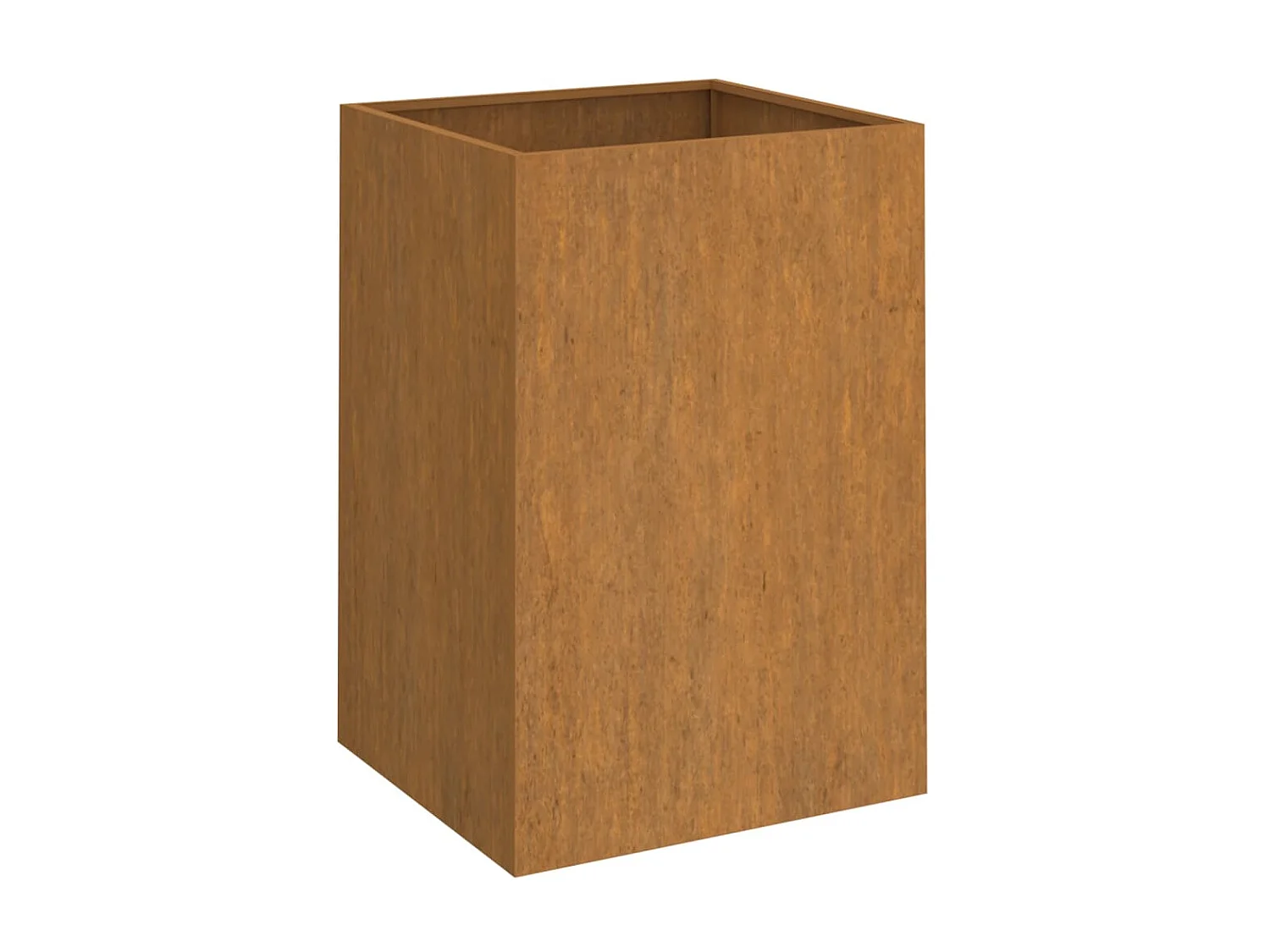 Jardinière 52x48x75 cm acier corten BE2836