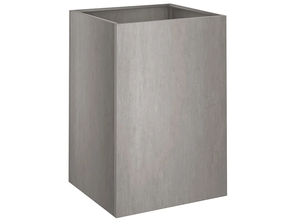 Jardinière 52x48x75 cm acier corten BE2836