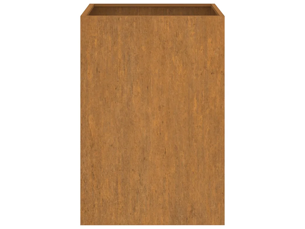 Jardinière 52x48x75 cm acier corten BE2836